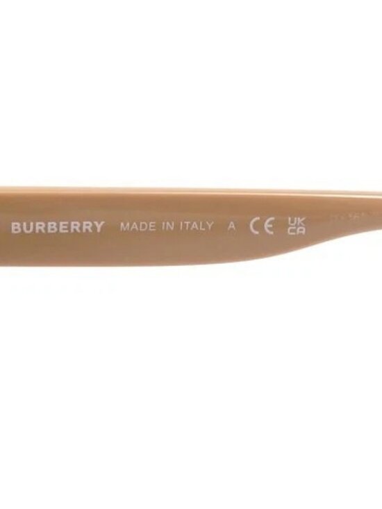Auth BURBERRY sunglasses beige Plastic r10879